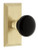 Grandeur Hardware - Carre Short Plate Passage with Coventry Knob in Satin Brass - CARCOV - 879450