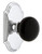 Grandeur Hardware - Arc Short Plate Passage with Coventry Knob in Bright Chrome - ARCCOV - 884451