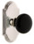 Grandeur Hardware - Arc Short Plate Passage with Coventry Knob in Polished Nickel - ARCCOV - 884462