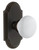 Grandeur Hardware - Arc Short Plate Passage with Hyde Park Knob in Timeless Bronze - ARCHYD - 884516