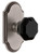 Grandeur Hardware - Arc Short Plate Passage with Lyon Knob in Antique Pewter - ARCLYO - 884518