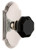 Grandeur Hardware - Arc Short Plate Passage with Lyon Knob in Polished Nickel - ARCLYO - 884522
