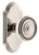 Grandeur Hardware - Arc Short Plate Passage with Soleil Knob in Polished Nickel - ARCSOL - 884554