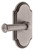 Grandeur Hardware - Arc Short Plate Passage with Georgetown Lever in Antique Pewter - ARCGEO - 884602