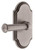 Grandeur Hardware - Arc Short Plate Passage with Georgetown Lever in Antique Pewter - ARCGEO - 884609