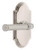 Grandeur Hardware - Arc Short Plate Passage with Soleil Lever in Polished Nickel - ARCSLL - 884637