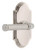 Grandeur Hardware - Arc Short Plate Passage with Soleil Lever in Polished Nickel - ARCSLL - 884646