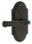 Grandeur Hardware - Arc Short Plate Passage with Soleil Lever in Timeless Bronze - ARCSLL - 884648