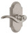 Grandeur Hardware - Arc Short Plate Passage with Bellagio Lever in Satin Nickel - ARCBEL - 884665