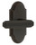 Grandeur Hardware - Arc Short Plate Passage with Carre Lever in Timeless Bronze - ARCCRL - 884684