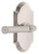 Grandeur Hardware - Arc Short Plate Passage with Soleil Lever in Polished Nickel - ARCSLL - 884721