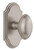 Grandeur Hardware - Arc Short Plate Privacy with Eden Prairie Knob in Satin Nickel - ARCEDN - 884909