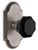 Grandeur Hardware - Arc Short Plate Privacy with Lyon Knob in Antique Pewter - ARCLYO - 884954