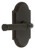 Grandeur Hardware - Arc Short Plate Privacy with Soleil Lever in Timeless Bronze - ARCSLL - 885067