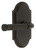 Grandeur Hardware - Arc Short Plate Privacy with Soleil Lever in Timeless Bronze - ARCSLL - 885076