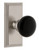 Grandeur Hardware - Carre Short Plate Passage with Coventry Knob in Satin Nickel - CARCOV - 885935