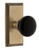 Grandeur Hardware - Carre Short Plate Passage with Coventry Knob in Vintage Brass - CARCOV - 885945