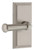 Grandeur Hardware - Carre Short Plate Passage with Georgetown Lever in Satin Nickel - CARGEO - 886086