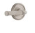 Grandeur Hardware - Georgetown Rosette Passage with Soleil Lever in Satin Nickel - GEOSLL - 889162