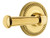 Grandeur Hardware - Newport Rosette Privacy with Georgetown Lever in Lifetime Brass - NEWGEO - 892952