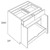 CNC Cabinetry Matrix Greystone Laminate Kitchen Cabinet - B33-POS1