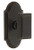 Grandeur Hardware - Arc Short Plate Single Dummy with Carre Knob in Timeless Bronze - ARCCAR - 897453
