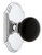Grandeur Hardware - Arc Short Plate Single Dummy with Coventy Knob in Bright Chrome - ARCCOV - 897479