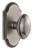 Grandeur Hardware - Arc Short Plate Single Dummy with Eden Prairie Knob in Antique Pewter - ARCEDN - 897486