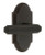 Grandeur Hardware - Arc Short Plate Single Dummy with Carre Lever in Timeless Bronze - ARCCRL - 897607
