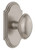 Grandeur Hardware - Arc Short Plate Double Dummy with Eden Prairie Knob in Satin Nickel - ARCEDN - 897690