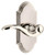 Grandeur Hardware - Arc Short Plate Double Dummy with Bellagio Lever in Polished Nickel - ARCBEL - 897736