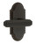 Grandeur Hardware - Arc Short Plate Double Dummy with Carre Lever in Timeless Bronze - ARCCRL - 897768