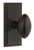 Grandeur Hardware - Carre Short Plate Double Dummy with Eden Prairie Knob in Timeless Bronze - CAREDN - 898051