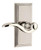 Grandeur Hardware - Carre Short Plate Double Dummy with Bellagio Lever in Polished Nickel - CARBEL - 898096