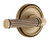 Grandeur Hardware - Georgetown Rosette Single Dummy with Soleil Lever in Vintage Brass - GEOSLL - 898650