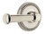 Grandeur Hardware - Newport Rosette Single Dummy with Georgetown Lever in Polished Nickel - NEWGEO - 898992