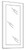 CNC Cabinetry Vanguard Dove Bath Cabinet - MR3630