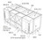 JSI Cabinetry Trenton Recessed Charcoal Kitchen Cabinet - NANTUCKET-ISLAND-KTM-CC