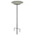 Good Directions - 13.5" Copper Bird Bath with Garden Pole - Blue Verde Finish - BBG-V1