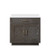 Lexora - Abbey 36" W x 22" D Brown Oak Single Bath Vanity and Cultured Marble Top - LVA36SK300