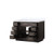 Lexora - Abbey 48" W x 22" D Brown Oak Single Bath Vanity and White Quartz Top - LVA48SK200
