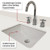 Lexora - Abbey 72" W x 22" D Black Oak Double Bath Vanity and Cultured Marble Top - LVA72DJ300