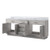 Lexora - Abbey 84" W x 22" D White Oak Double Bath Vanity and Carrara Marble Top - LVA84DM100