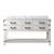 Lexora - Norwalk 60" W x 22" D White Oak Double Bath Vanity and Carrara Marble Top - LVN60DM100