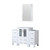 Lexora - Norwalk 60" W x 22" D White Oak Double Bath Vanity and Cultured Marble Top - LVN60DM300