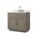 Lexora - Norwalk 80" W x 22" D Brown Oak Double Bath Vanity and White Quartz Top - LVN80DK200