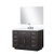 Lexora - Norwalk 80" W x 22" D Grey Oak Double Bath Vanity and Carrara Marble Top - LVN80DR100