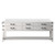 Lexora - Norwalk 84" W x 22" D White Oak Double Bath Vanity and White Quartz Top - LVN84DM200