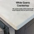 Lexora - Ziva 84" W x 22" D Dark Grey Double Bath Vanity and White Quartz Top - LVZV84DB200