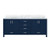 Lexora - Jacques 80" W x 22" D Navy Blue Double Bath Vanity and Carrara Marble Top - LJ342280DEDS000